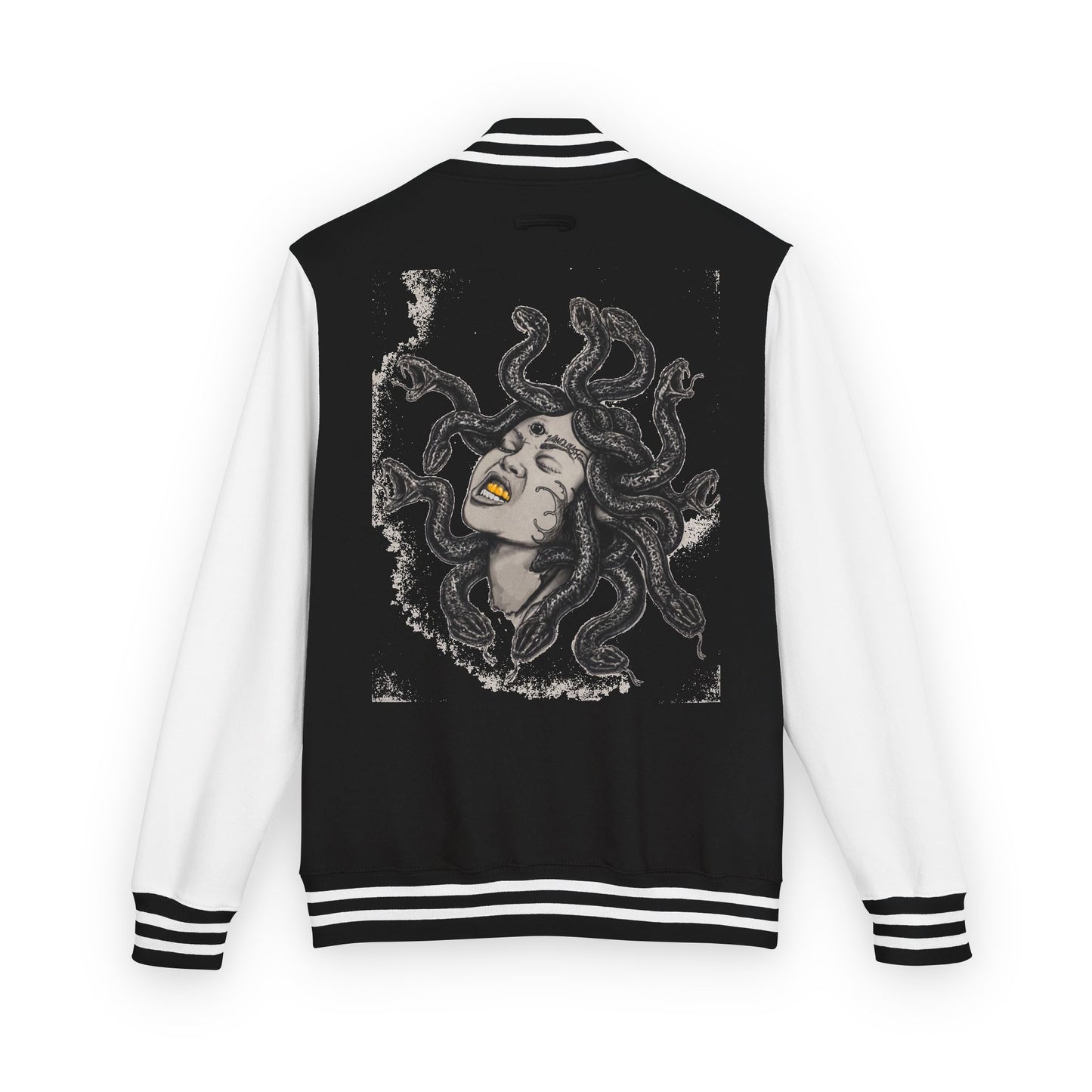 Medusa Graphic Letterman Jacket UNISEX