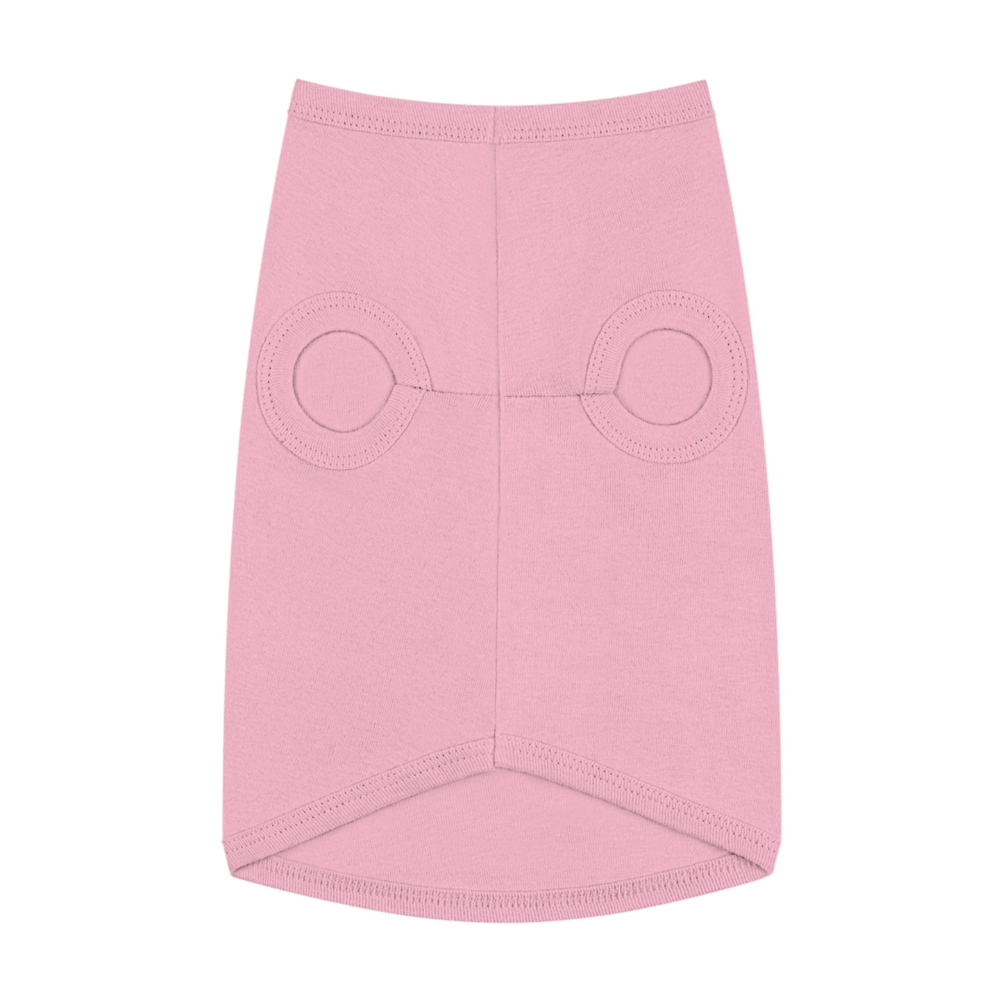 Pet Tank Top — Japanese Wolf Mask Design with Red Moon & Cherry Blossoms