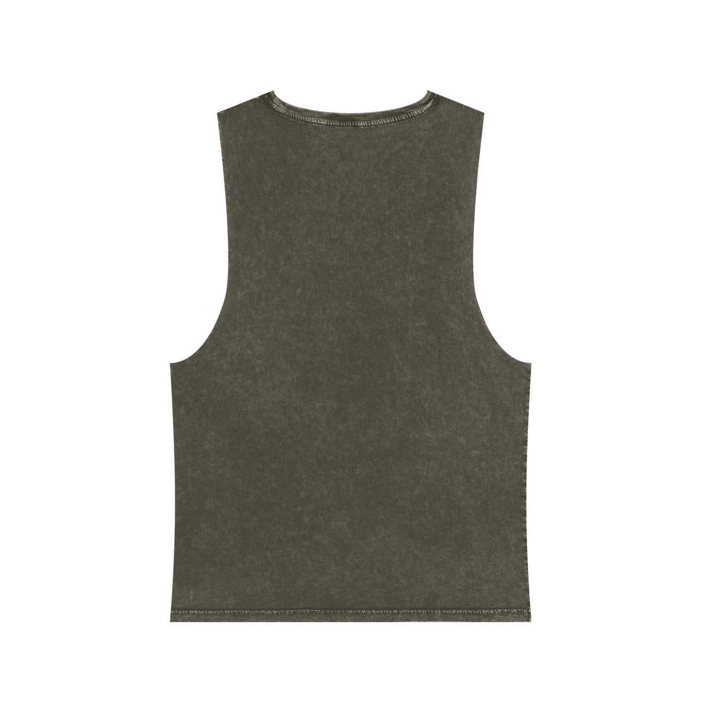 Medusa Stonewash Tank Top — Mythical Goddess Graphic Sleeveless Tee