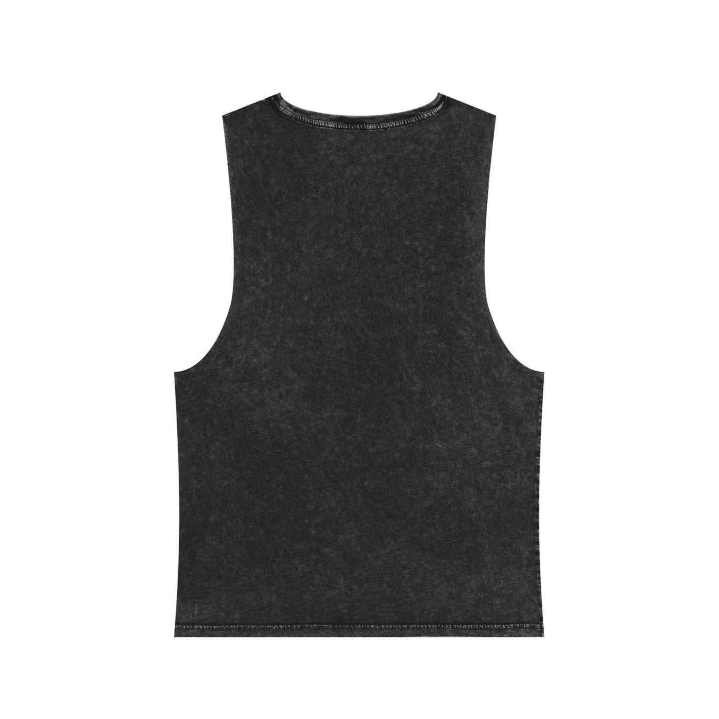 Medusa Stonewash Tank Top — Mythical Goddess Graphic Sleeveless Tee